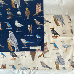 m様オーダー品】入園入学絵本袋手提げ歌留多袋コーデル袋☆さめサメ大