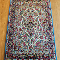 121×83cm【アフガニスタン手織り絨毯 カールモハメディ】ペルシャ絨毯