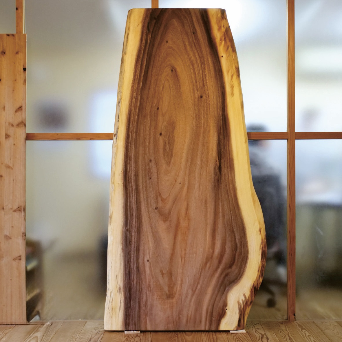 一枚板テーブル用】モンキーポッドの一枚板 2000×800×50 加工済み