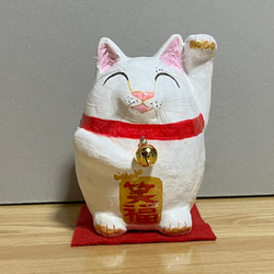 茶トラ猫の顔のキーホルダー(羊毛フェルト) 羊毛フェルト 工房TAKA