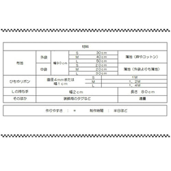 【型紙&レシピ】型紙ラウンドポーチ＜送料無料＞ 14枚目の画像