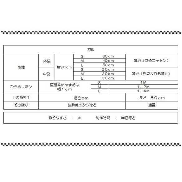 【型紙&レシピ】型紙ラウンドポーチ＜送料無料＞ 14枚目の画像