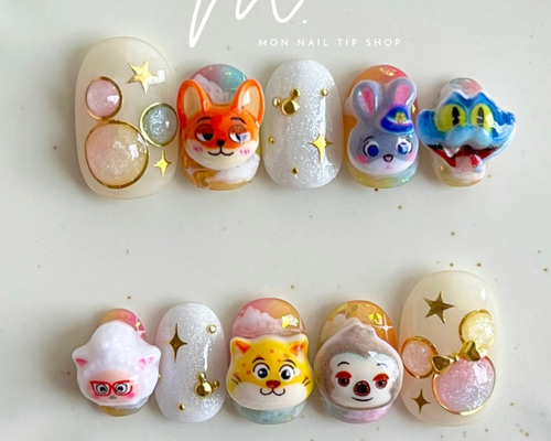サイズオーダー） ネイルチップ（つけ爪） mon nail 通販 20813571