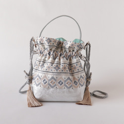 インド刺繍 巾着バッグ のおすすめ人気通販 検索結果｜Creema(クリーマ