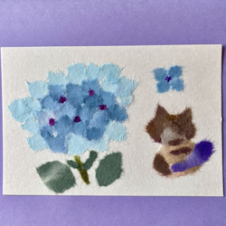 紫陽花（あじさい） 切り絵 のおすすめ人気通販｜Creema(クリーマ