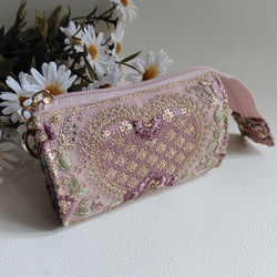 追加『送料無料』♡3つセット♡インド刺繍リボンのおしゃれコード