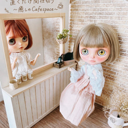 リカちゃん 背景ボード レンガ 壁 床 ドールハウス 家具 ブライス 1