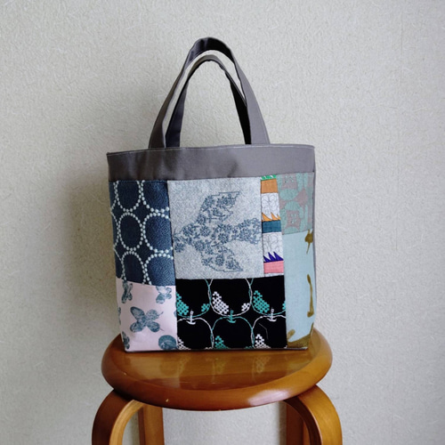 M✰ミナペルホネンのトートバッグ／ハンドメイド／愛しのパッチワーク