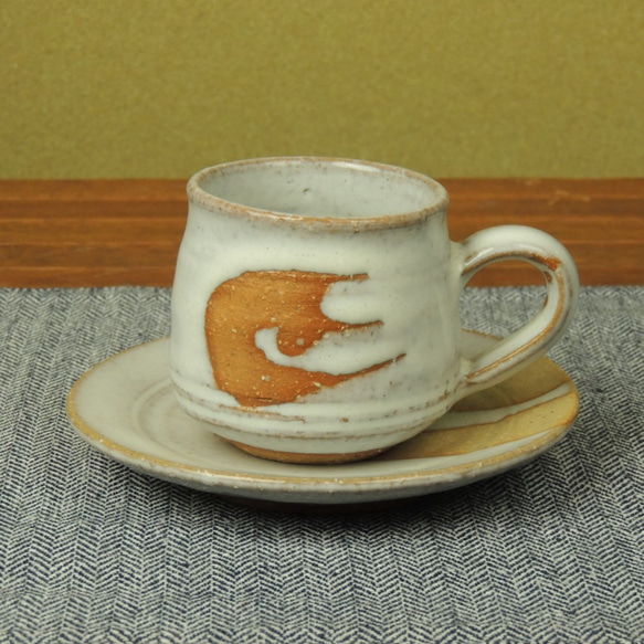 萩焼 コーヒーカップ＆ソーサー ティーカップ 土和窯（つちわがま
