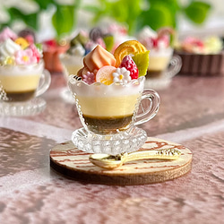 81 ＊キラキラ紫陽花カクテル 2個セット＊ ミニチュア ドリンク その他