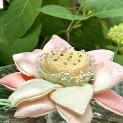 和風サシェ袋 匂い袋 杜若の花 吊るし飾り 巾着袋 temakaru 通販