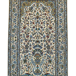 121×83cm【アフガニスタン手織り絨毯 カールモハメディ】ペルシャ絨毯
