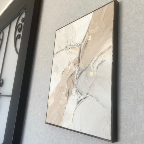 現代アート　40×30㎝　大きめ　モダン　アートパネル　インテリア　抽象画 現代アート 40×30㎝ 大きめ モダン アートパネル インテリア