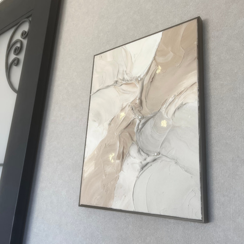 現代アート 40×30㎝ 大きめ モダン アートパネル インテリア