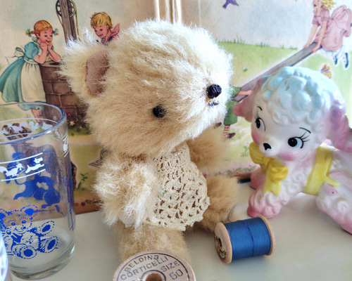 chibi coro テディベア ぬいぐるみ　作家　ハンドメイド ブライス サル テディベア✻ muimui bear ✻ ぬいぐるみ chirol 通販 20843118