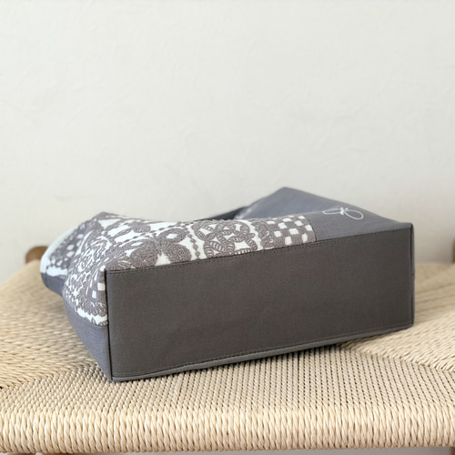⚮̈ミナペルホネン choucho × forest tile ヌッピバッグ トートバッグ