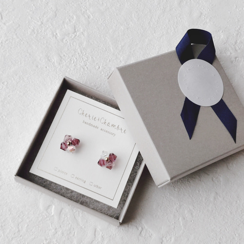 Hydrangea Beads Pierce/Earring イヤリング・ノンホールピアス Cherie