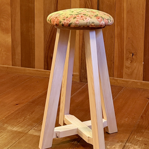 HINOKI STOOL 53｜福井県産ヒノキのスツール 椅子（チェアー