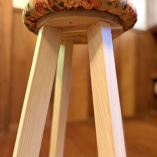HINOKI STOOL 53｜福井県産ヒノキのスツール 椅子（チェアー