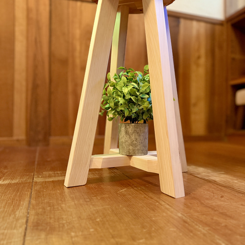 HINOKI STOOL 53｜福井県産ヒノキのスツール 椅子（チェアー