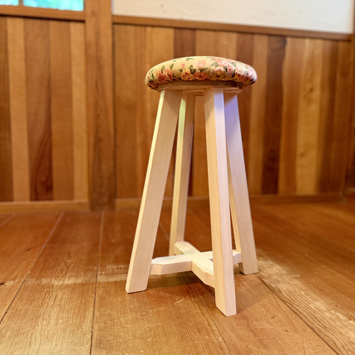 HINOKI STOOL 53｜福井県産ヒノキのスツール 椅子（チェアー