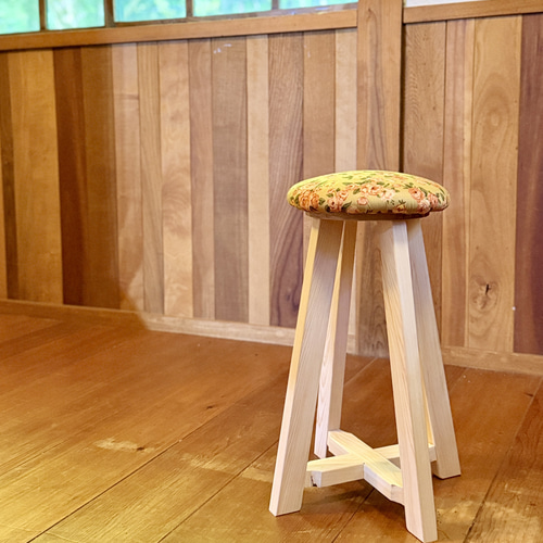 HINOKI STOOL 53｜福井県産ヒノキのスツール 椅子（チェアー