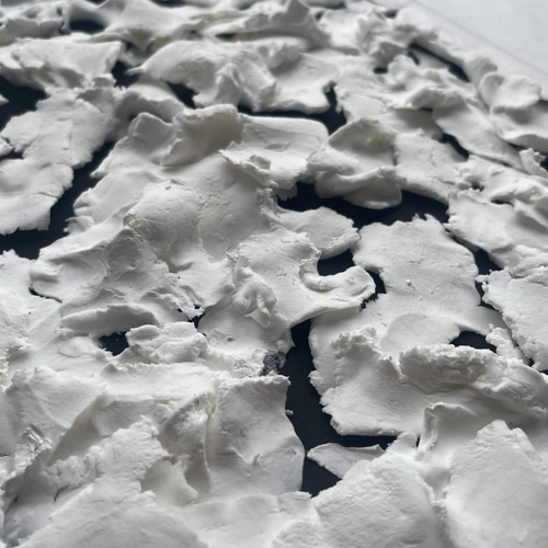 黒と白の立体的なアート 抽象画 絵画 壁掛け テクスチャ―アート