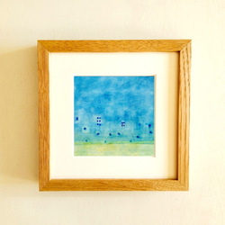 風景画｜原画「rainy day」※ボックス額縁入り ＊特集掲載作品＊ 絵画