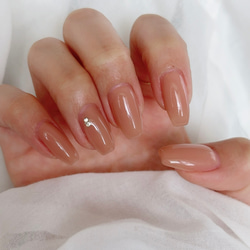 ワンカラーネイルチップ ボルドー ネイルチップ（つけ爪） nail shop