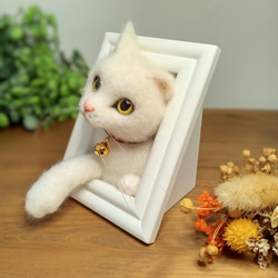 羊毛フェルト 猫 フレーム のおすすめ人気通販 検索結果｜Creema