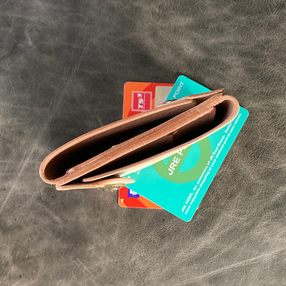 Twin Money Clip MC-05-1 両面札ばさみ マネークリップ ヌメ革