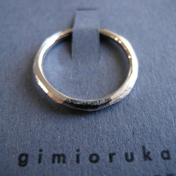 ライク(細) / リング【silver950】 2枚目の画像