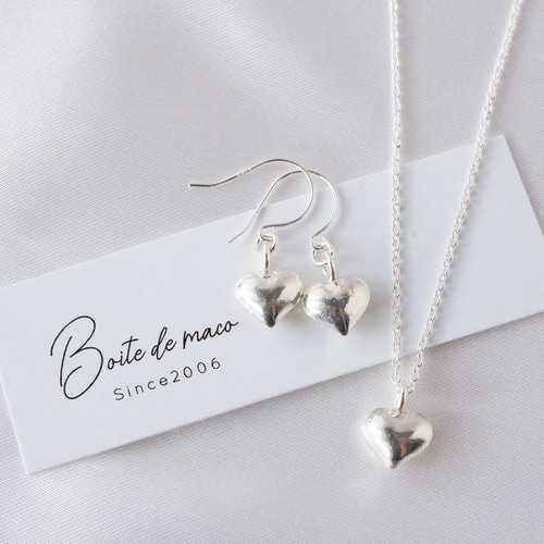 カレンシルバー ハートモチーフネックレス ネックレス・ペンダント