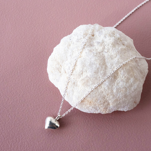 カレンシルバー ハートモチーフネックレス ネックレス・ペンダント