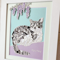 イラストオーダー、切り絵オーダー 受注販売】A4サイズ：イラストや写真を切り絵にしませんか
