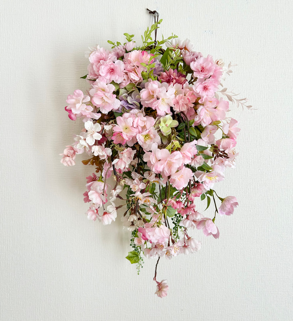 Dahlia hanging basket 1枚目の画像