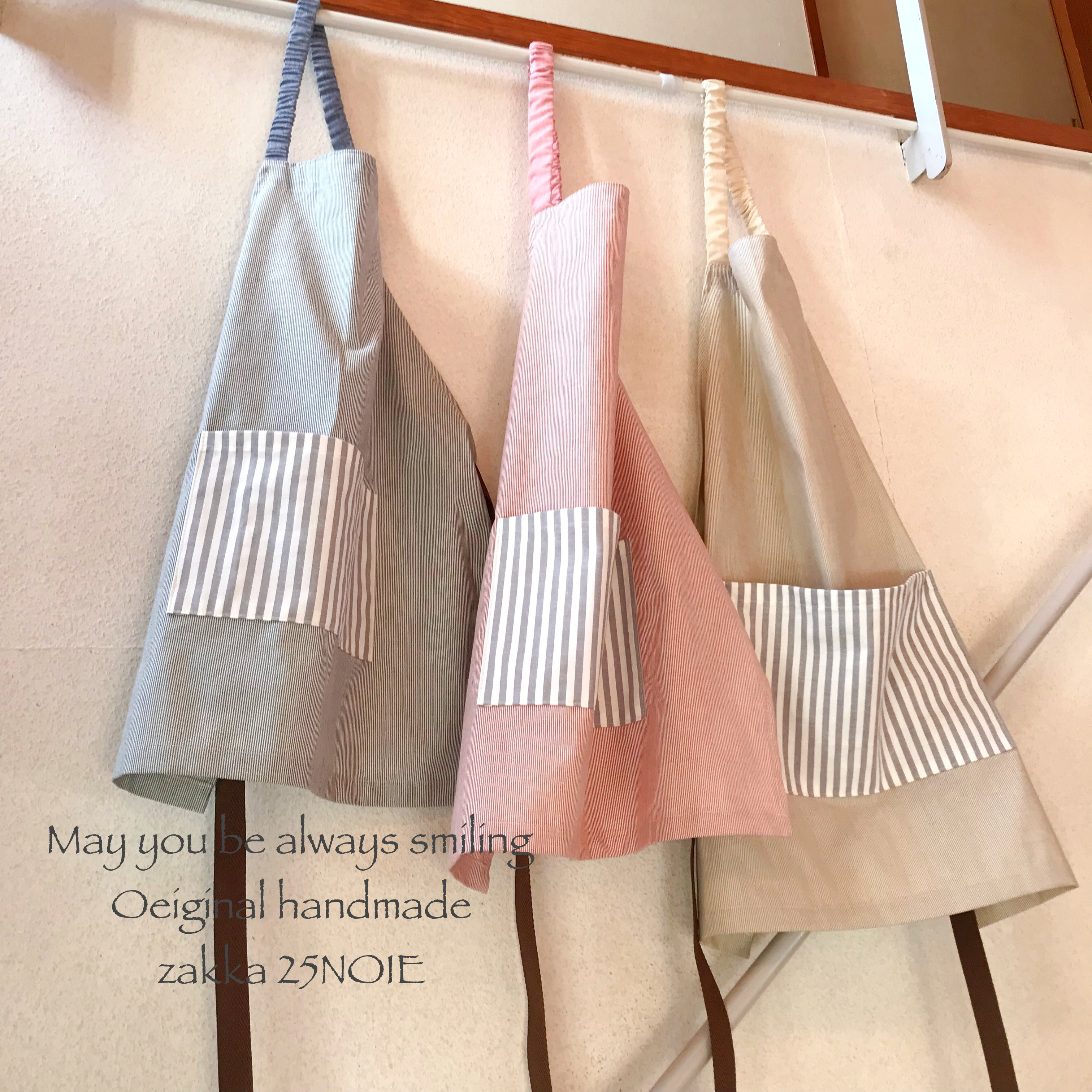 ハンドメイド　エプロン　ワンピース　ワンショルダー　くすみピンク　親子リンク ハンドメイドエプロンワンピースワンショルダーくすみピンク親子リンク