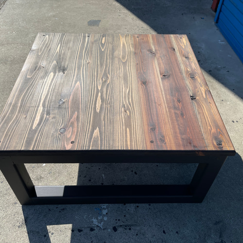 hotaru 正方形型 ローテーブル 四角 ソファーテーブル ちゃぶ台 男前