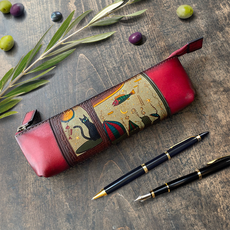 猫Pen-L『窓ネコ』赤