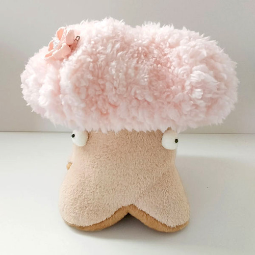 セブンイレブン 冬ギフト カタログ そめっち（桜の木）《受注制作》 プニプニカンパニー ぬいぐるみ あみぐるみ
