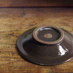 イッチン文豆皿（透明）／オーダー受付可 4枚目の画像