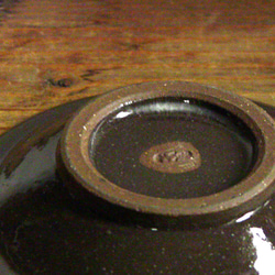 イッチン文豆皿（透明）／オーダー受付可 5枚目の画像