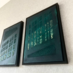 現代アート 40×30㎝ 大きめ モダン アートパネル インテリア 抽象画