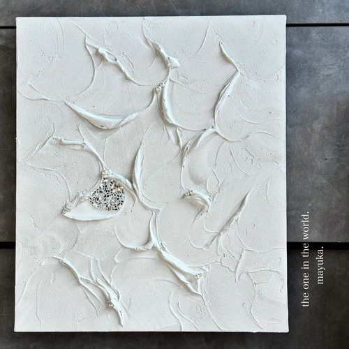 現代アート 53×45.5㎝ テクスチャーアート 大きめ モダン アートパネル