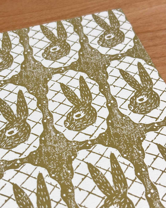 レターセット - うさぎ 2枚目の画像