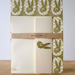 レターセット - うさぎ 1枚目の画像