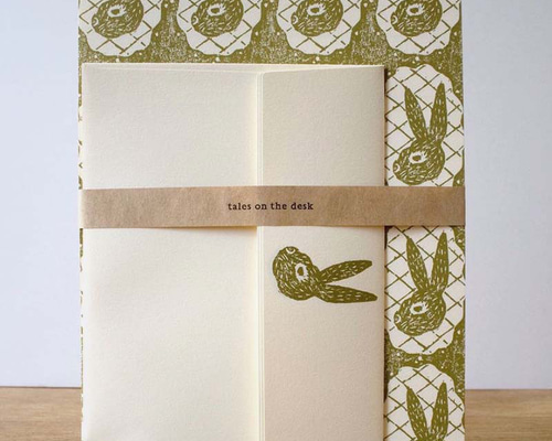 レターセット - うさぎ レターセット tales on the desk 通販 2203792