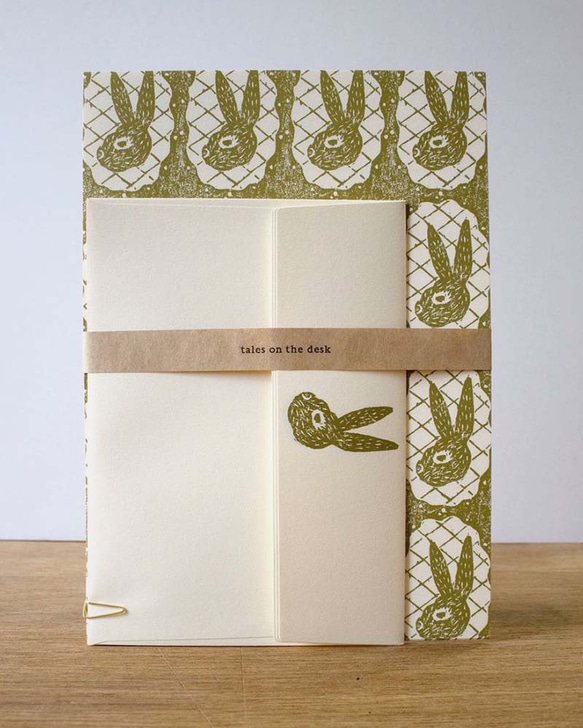 レターセット - うさぎ 1枚目の画像