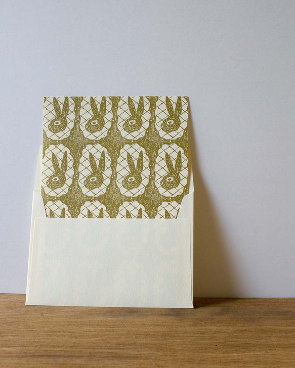 レターセット - うさぎ 3枚目の画像