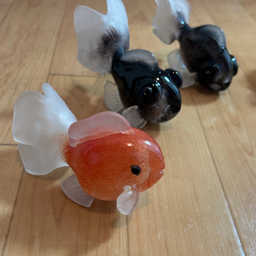 2.5Dの立体的な金魚オブジェ 0_94eda86f251054f9c8053059186f